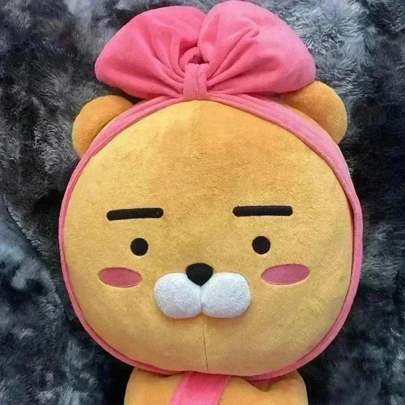 Kakaofriends Soft Plush 24" Ryan with Bow 2017 Special Edition - Picture 8 of 16